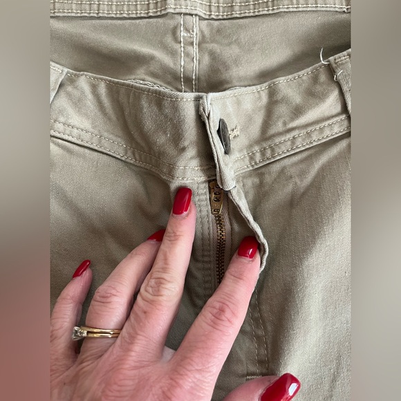 Lee Riders Tan Khaki Cotton Spandex Blend Pants Women’s Size 22W - Picture 16 of 16